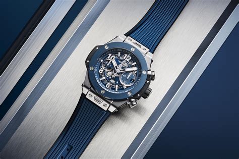 hublot big bang unico titanium blue|hublot titanium watch price.